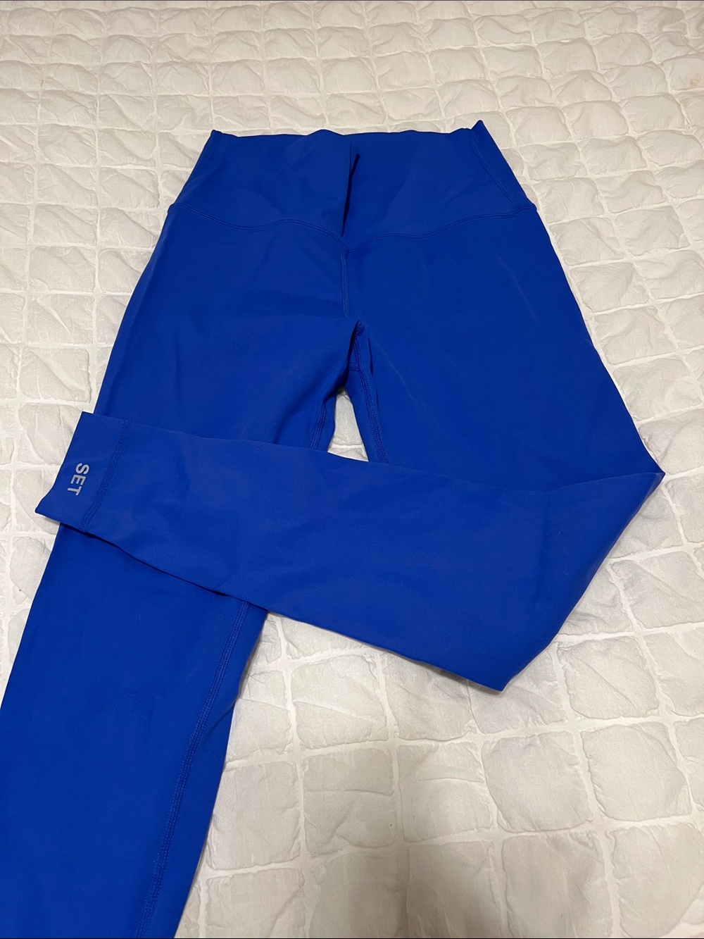 SET Active Royal Blue High-Waist Leggings